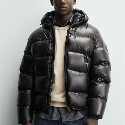 Zeitmode™ Glossy Down Jacket