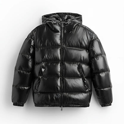 Zeitmode™ Glossy Down Jacket