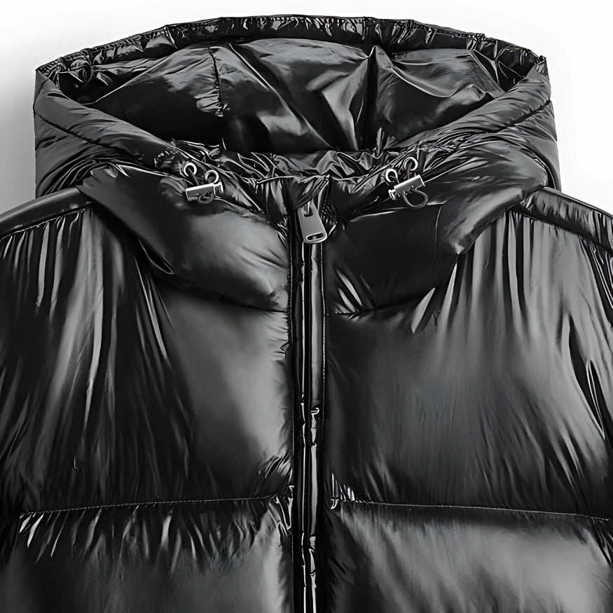 Zeitmode™ Glossy Down Jacket
