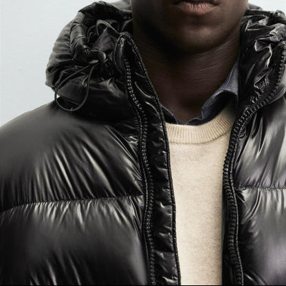 Zeitmode™ Glossy Down Jacket